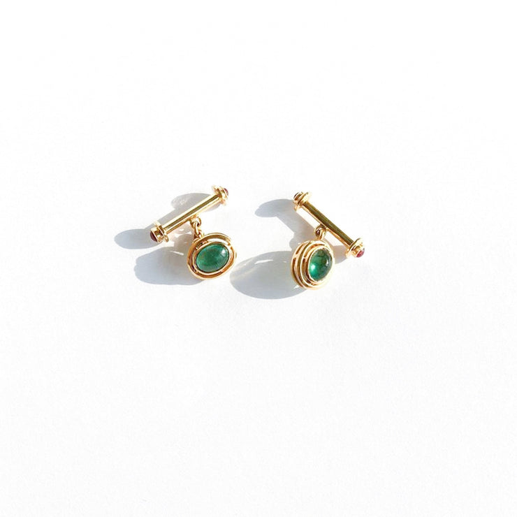 Gemstone Cufflinks and Shirt Studs