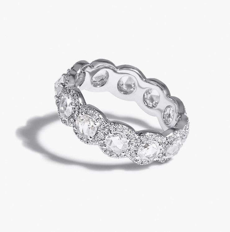 Scallop Diamond Ring (3 Carat)