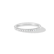 pave diamond ring wedding band